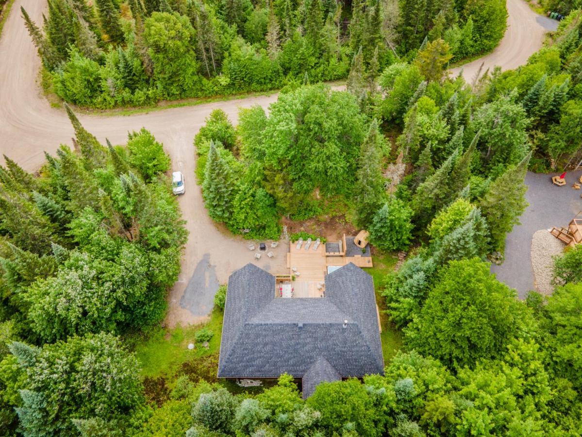 Lac-Superieur Chalet Chevreuil Zen 빌라 외부 사진