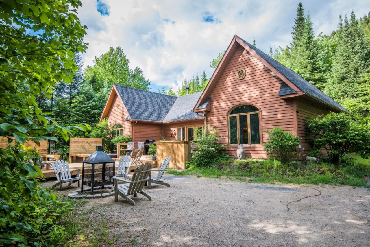 Lac-Superieur Chalet Chevreuil Zen 빌라 외부 사진