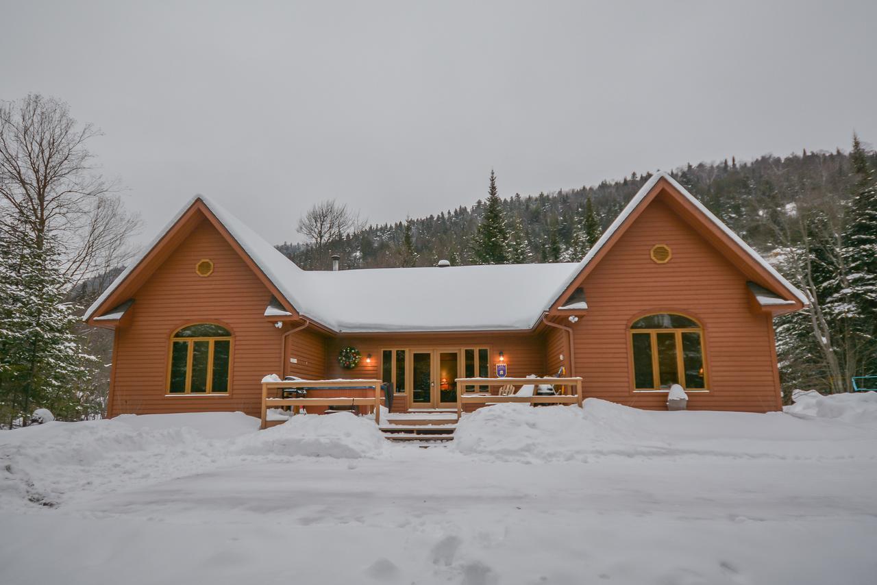 Lac-Superieur Chalet Chevreuil Zen 빌라 외부 사진